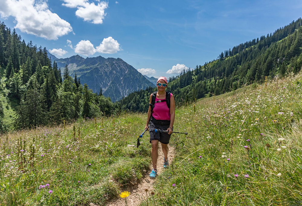 Frau Bergschön Zipelsalpe