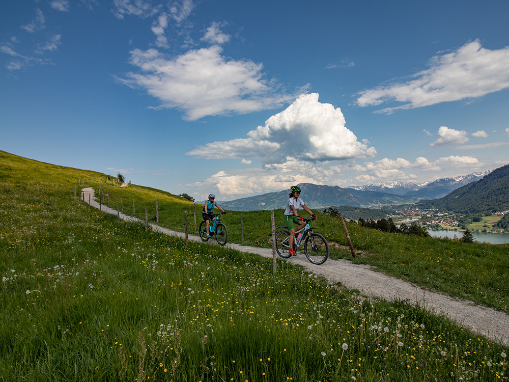 Frau BErgschön Siedelalpe Mädels Tour