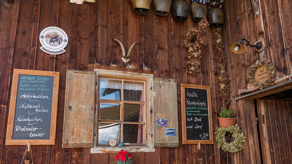 Frau Bergschön Oberallgäu Alpe Osterberg Wanderung Tipps Einkehren Essen