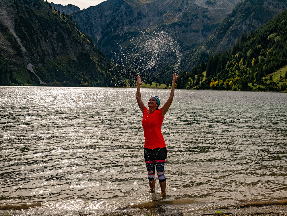 Frau Bergschön Engeratgundsee