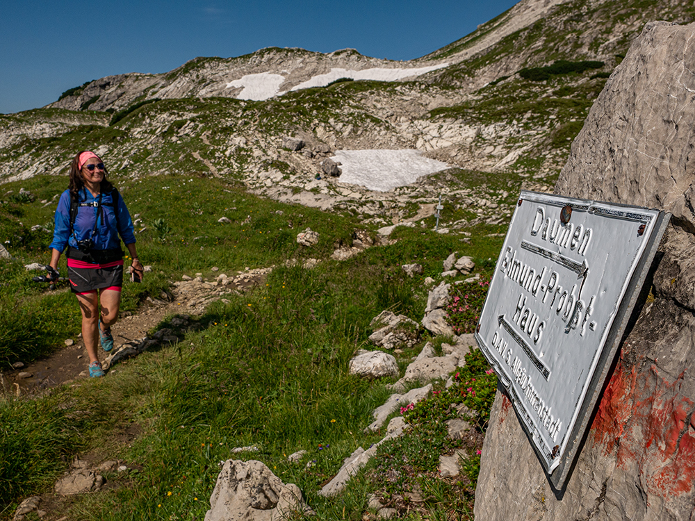 Frau Bergschön Engeratgundsee