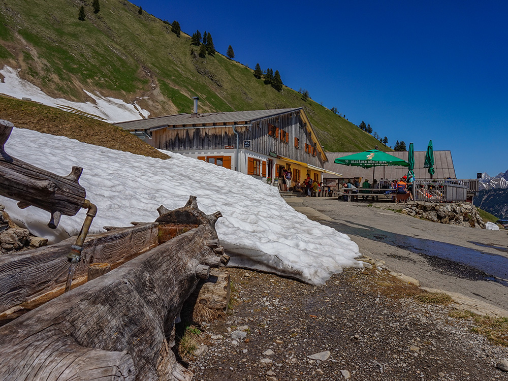 Fellhorn Bergschön Frau Oberstdorf