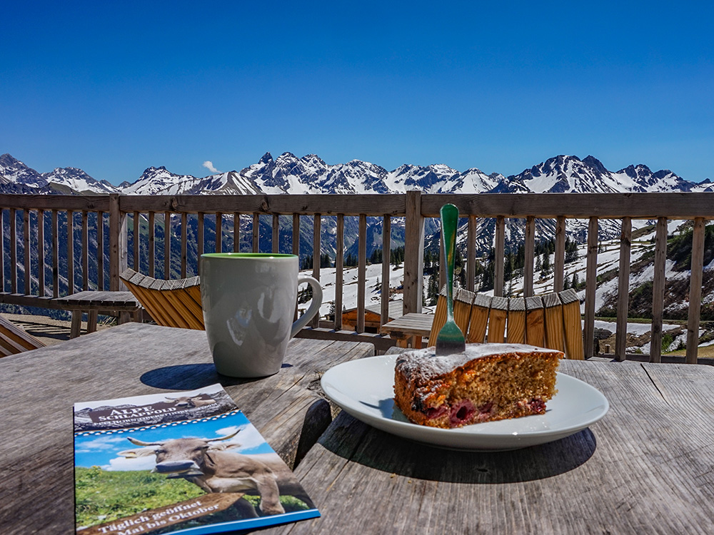 Fellhorn Bergschön Frau Oberstdorf