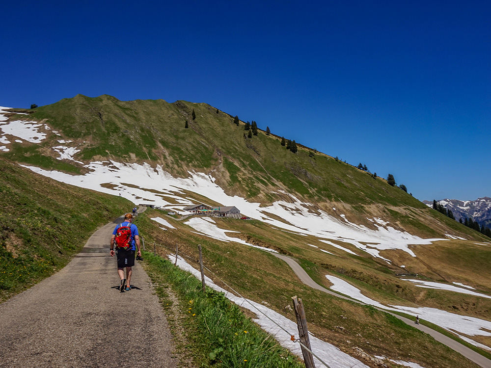 Fellhorn Bergschön Frau Oberstdorf