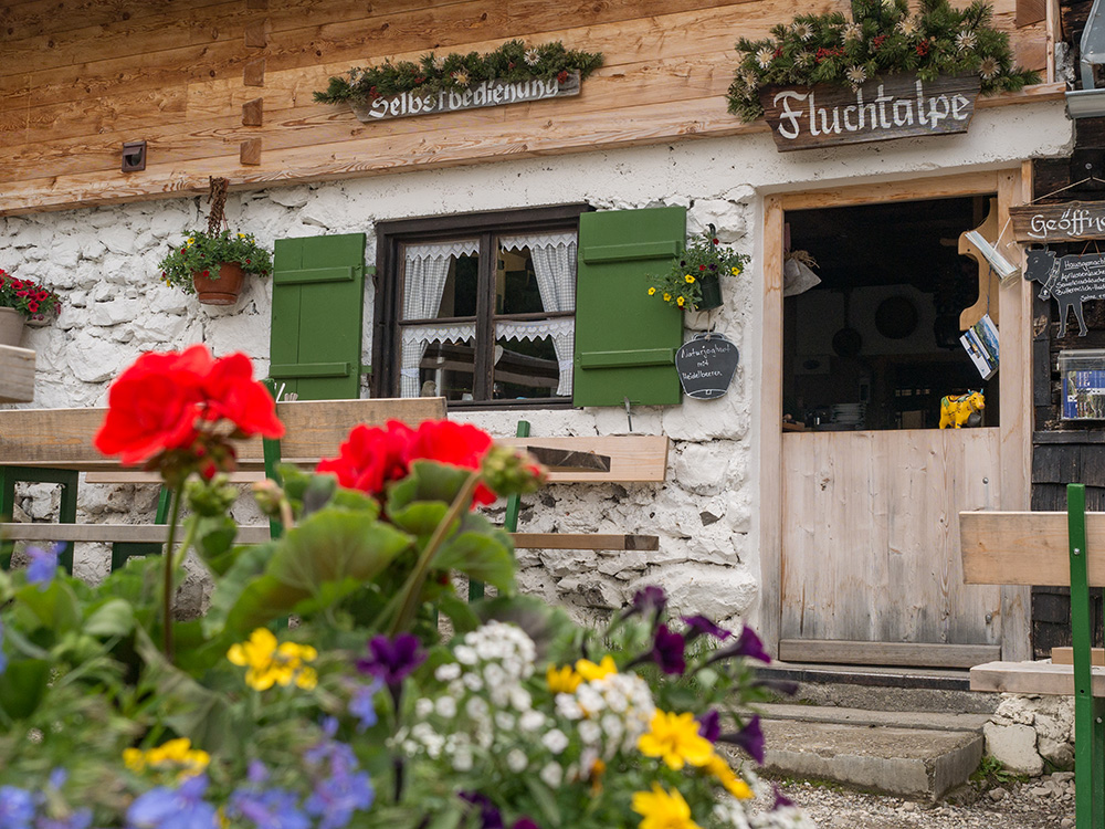 frau BErgschön Oberallgäu Fluchtalpe