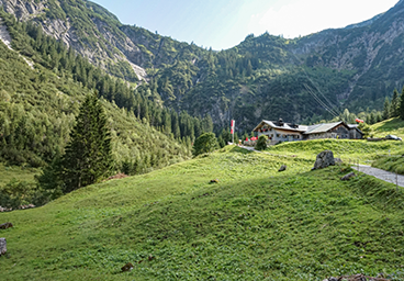 Frau Bergschön hintere Seealpe