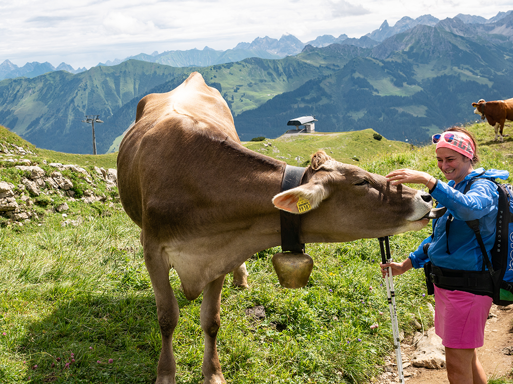 Frau Bergschön Hoher Ifen Bergtour