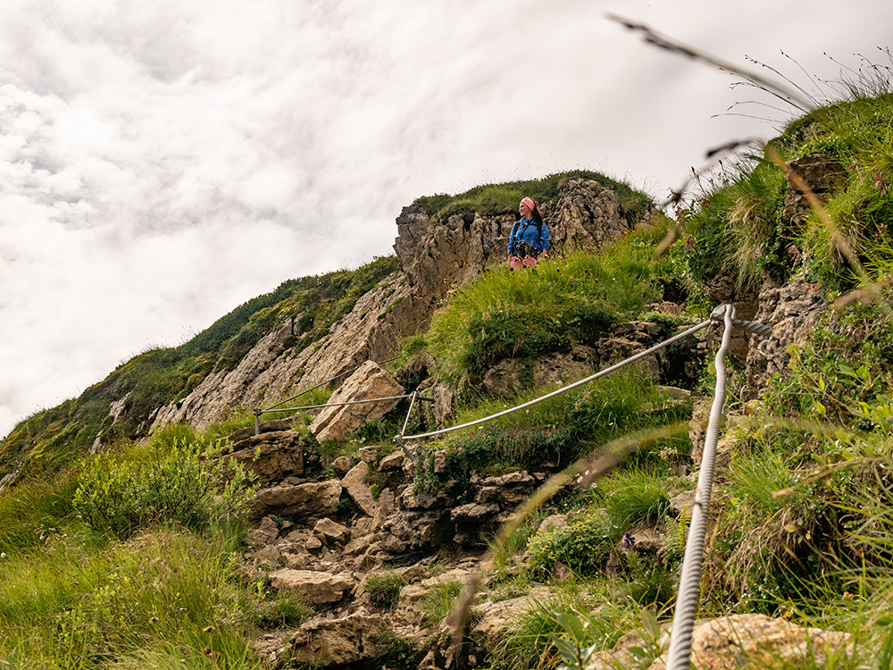 Frau Bergschön Hoher Ifen Bergtour