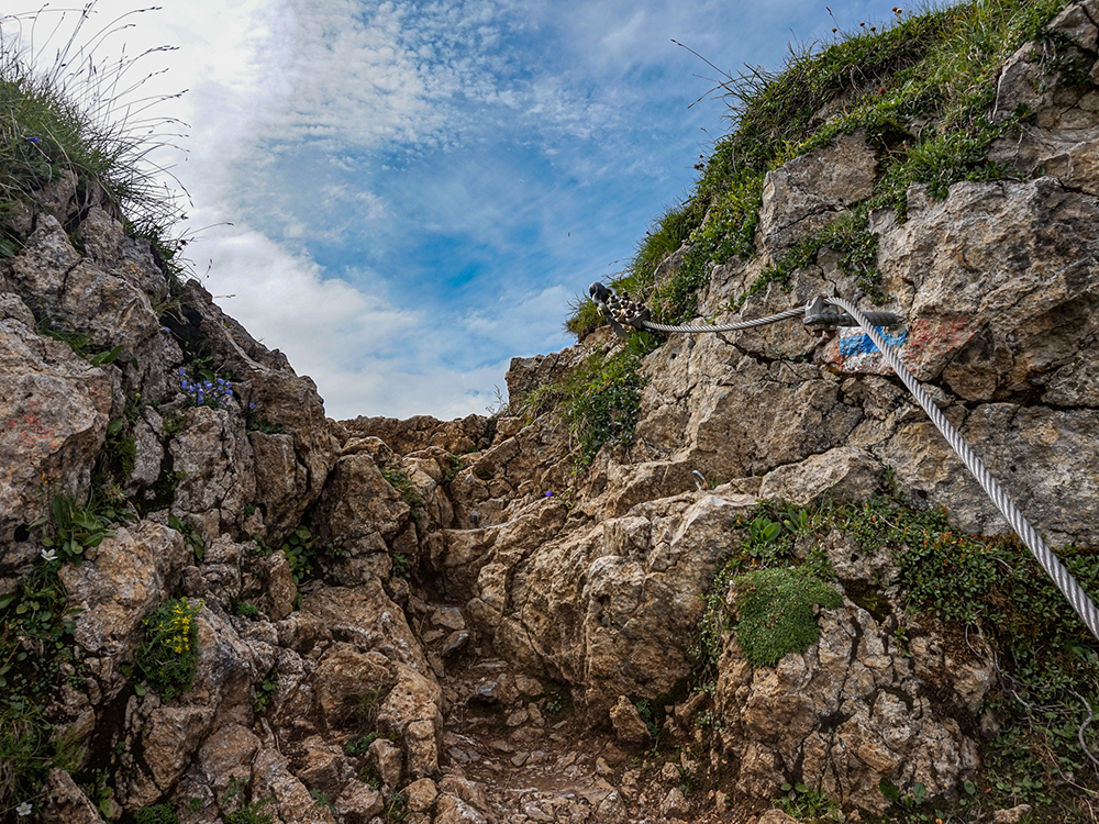 Frau Bergschön Hoher Ifen Bergtour