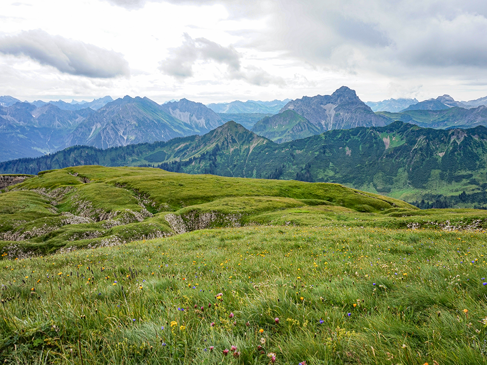 Frau Bergschön Hoher Ifen Bergtour