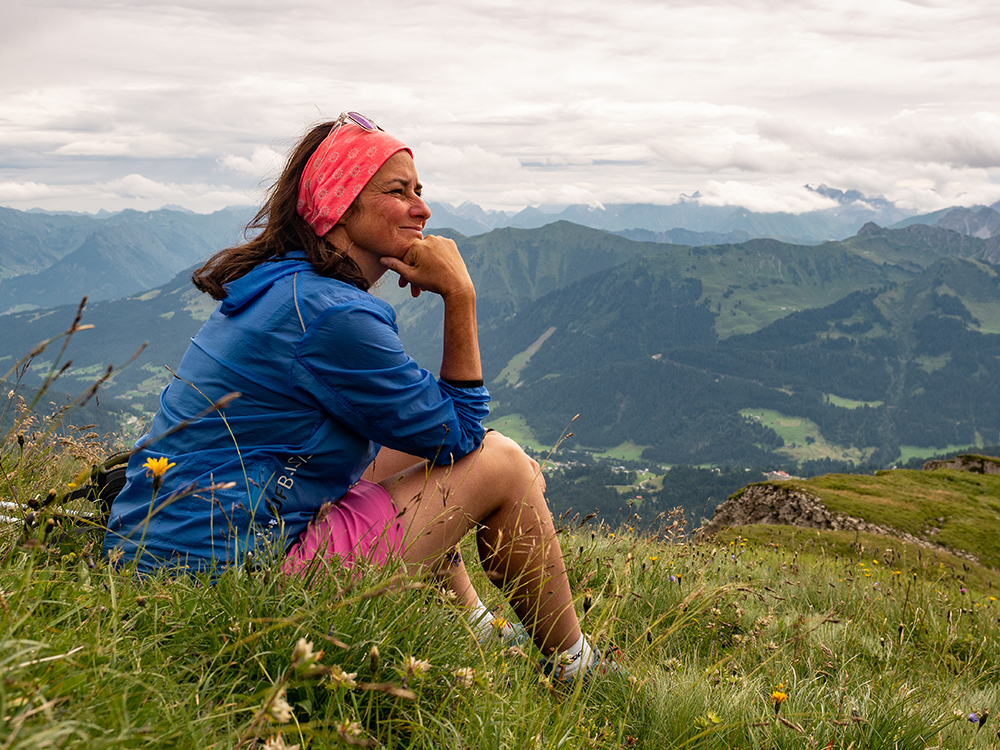 Frau Bergschön Hoher Ifen Bergtour