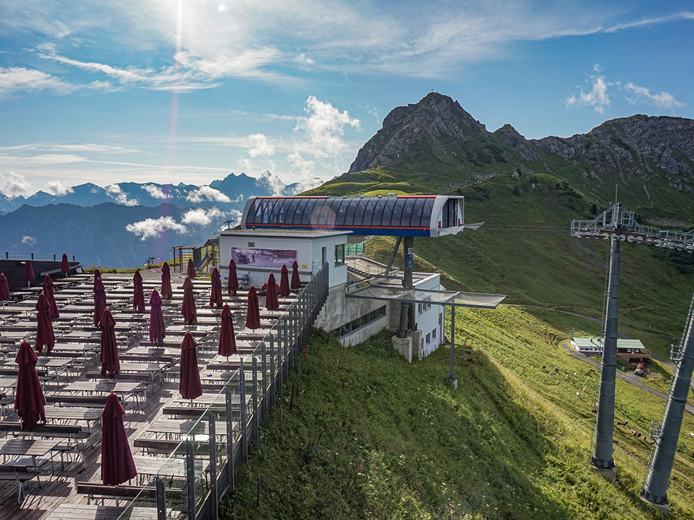 Frau Bergschön Kanzelwand Kuhgehrenalpe