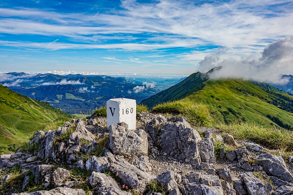 Frau Bergschön Kanzelwand Kuhgehrenalpe