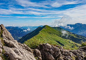 Frau Bergschön Kanzelwand Kuhgehrenalpe