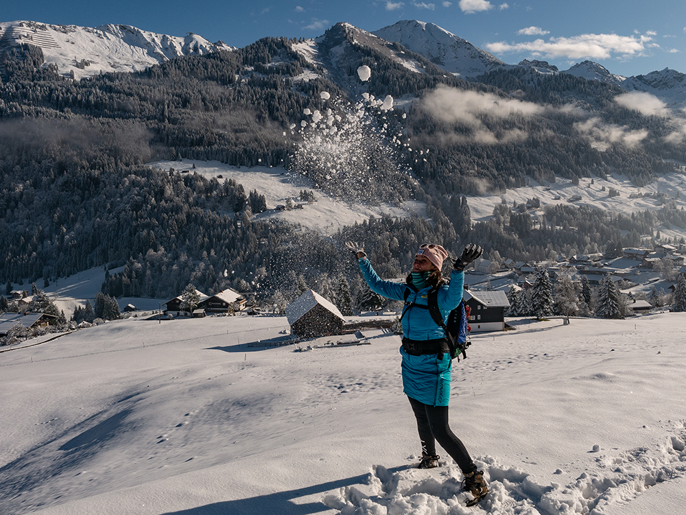 Frau Bergschön Kleinwalsertal Panoramaweg