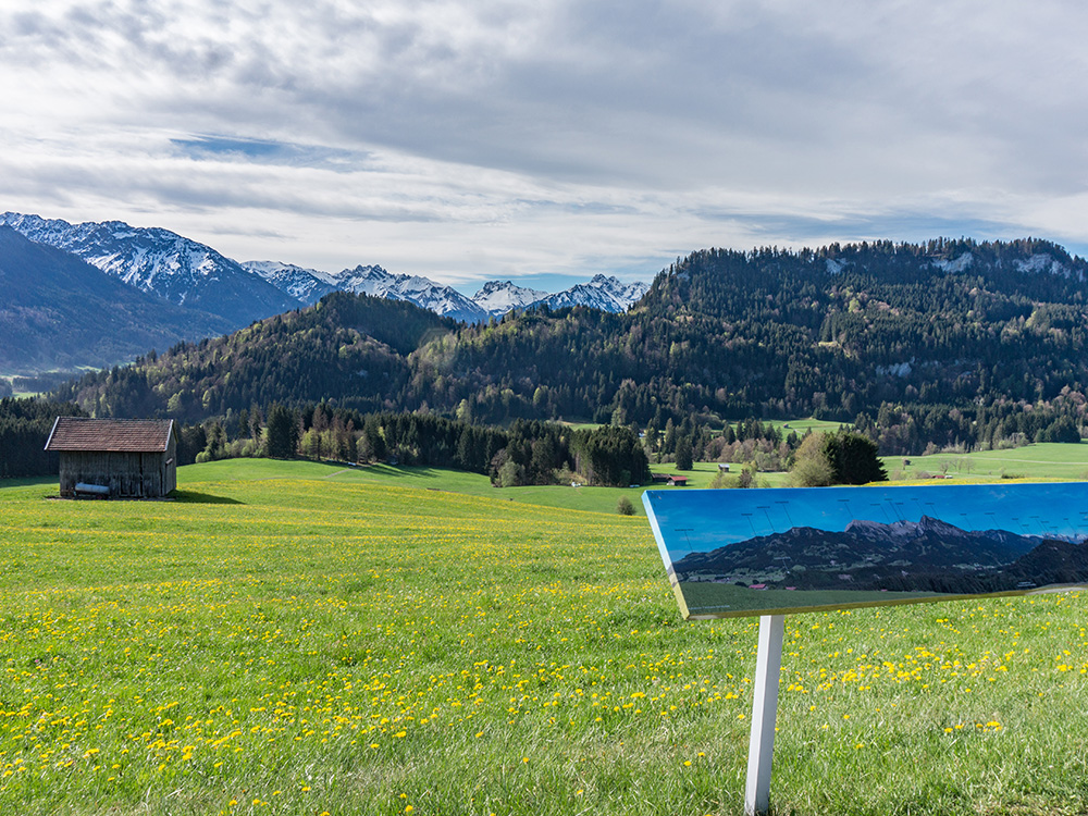 Alpsee Grünten Rottachberg Frau Bergschön Oberallgäu