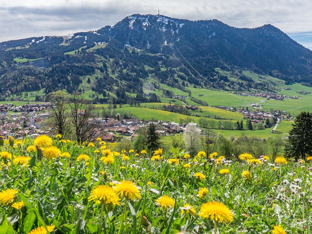 Alpsee Grünten Rottachberg Frau Bergschön Oberallgäu