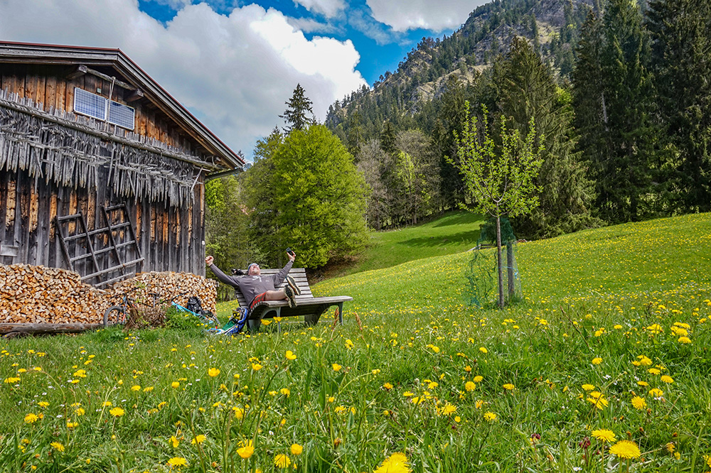 Bergschön Frau Oberstdorf Runde Sonntagstour