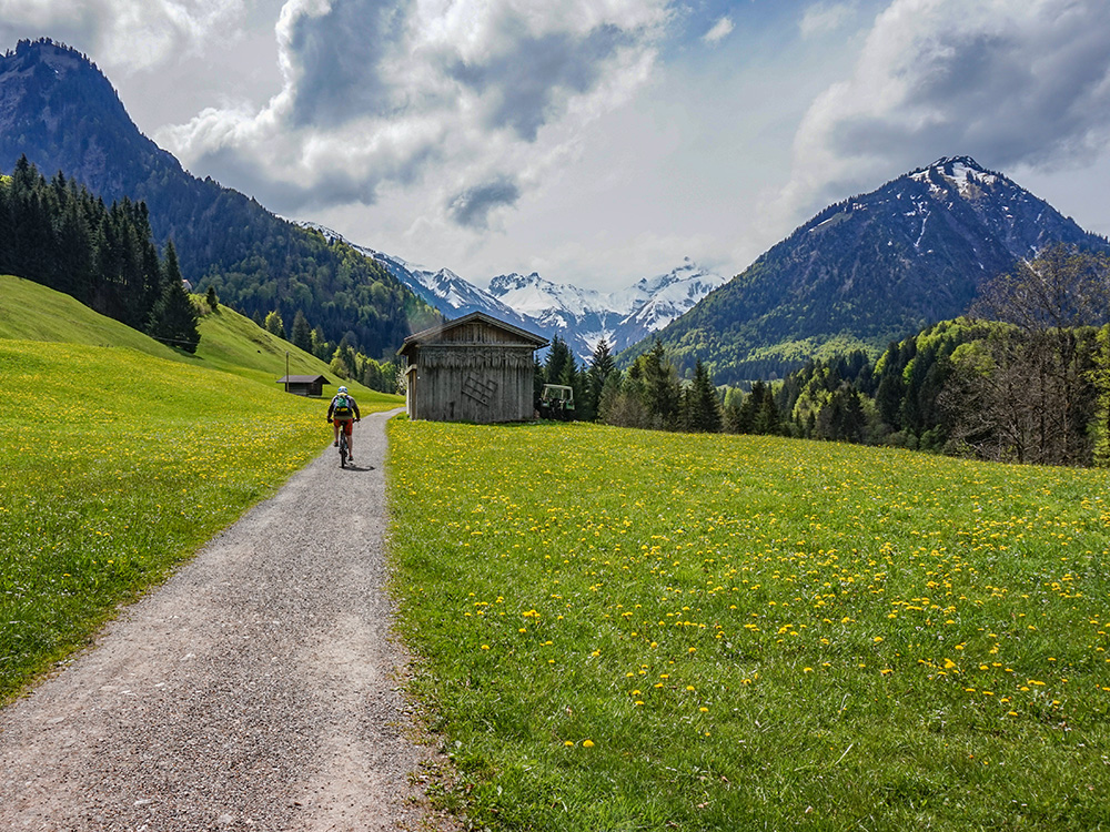 Bergschön Frau Oberstdorf Runde Sonntagstour