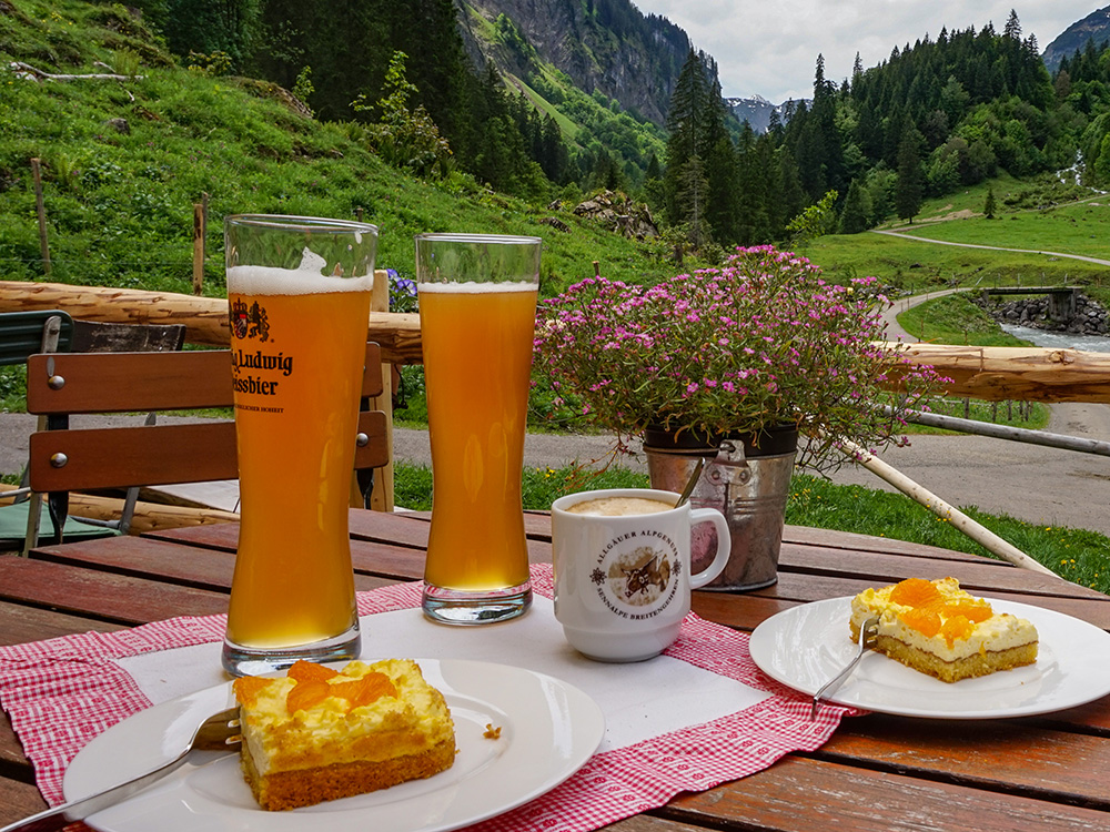 Frau Bergschön Oberallgäu Rappental Tour E-Bike Ebike EMountainbike