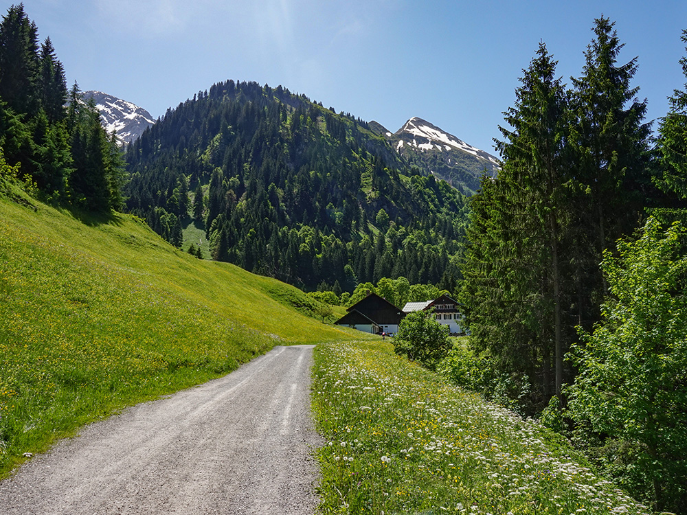 Frau Bergschön Oberallgäu Rappental Tour E-Bike Ebike EMountainbike