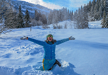 Frau Bergschön Oberallgäu Kleinwalsertal