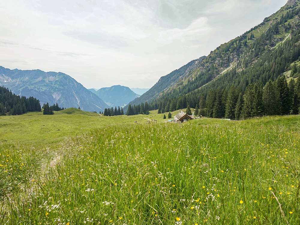 Frau Bergschön Allgäu Schrecksee