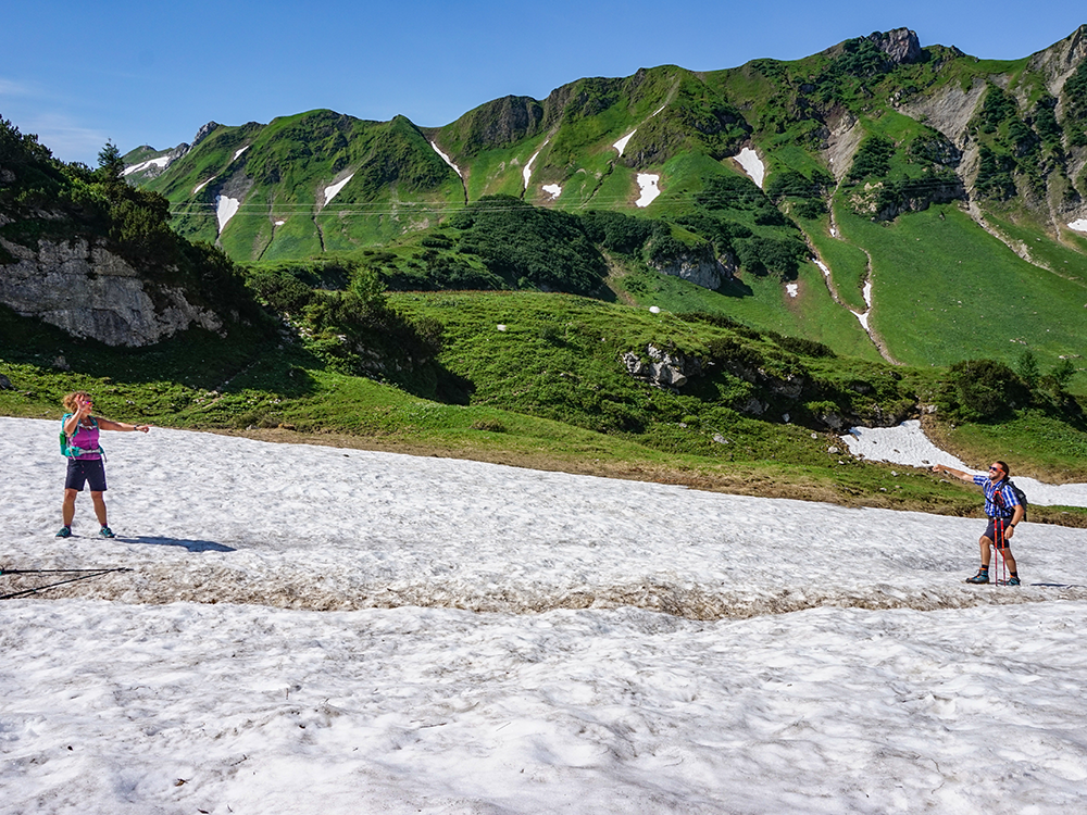 Frau Bergschön Allgäu Schrecksee