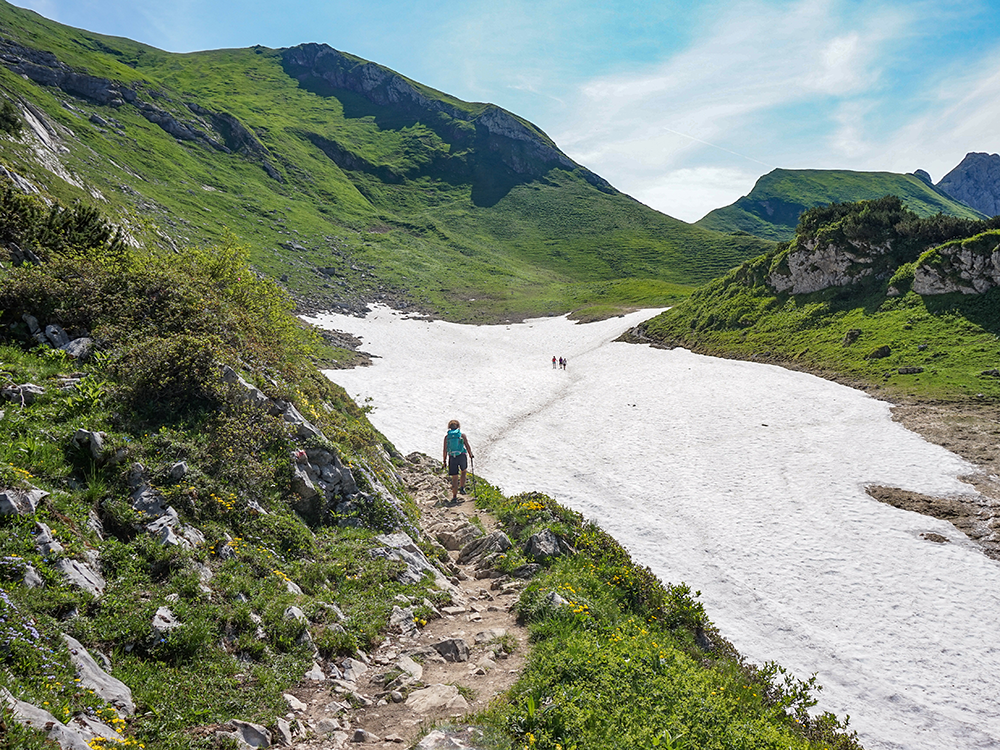 Frau Bergschön Allgäu Schrecksee