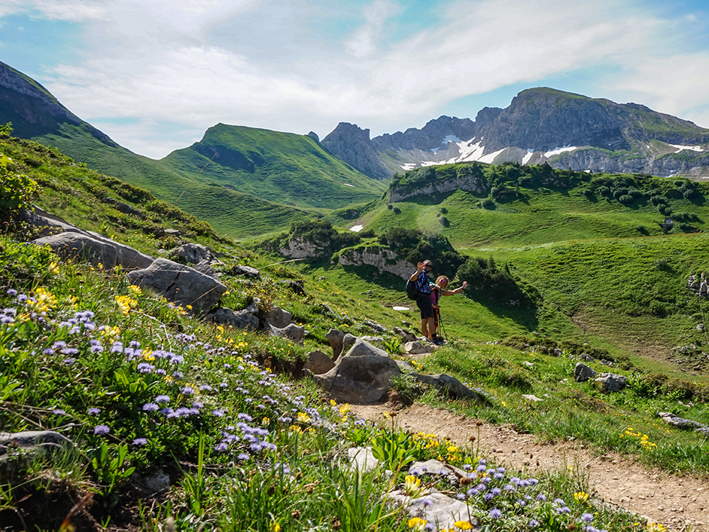 Frau Bergschön Allgäu Schrecksee