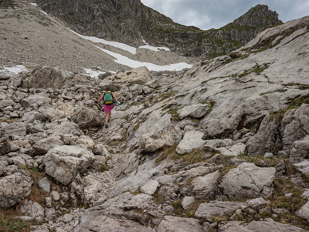 Frau Bergschön Allgäu Schrecksee