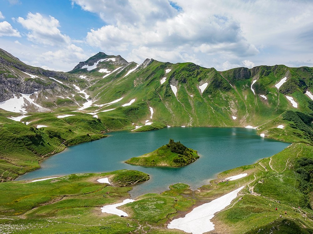 Frau Bergschön Allgäu Schrecksee