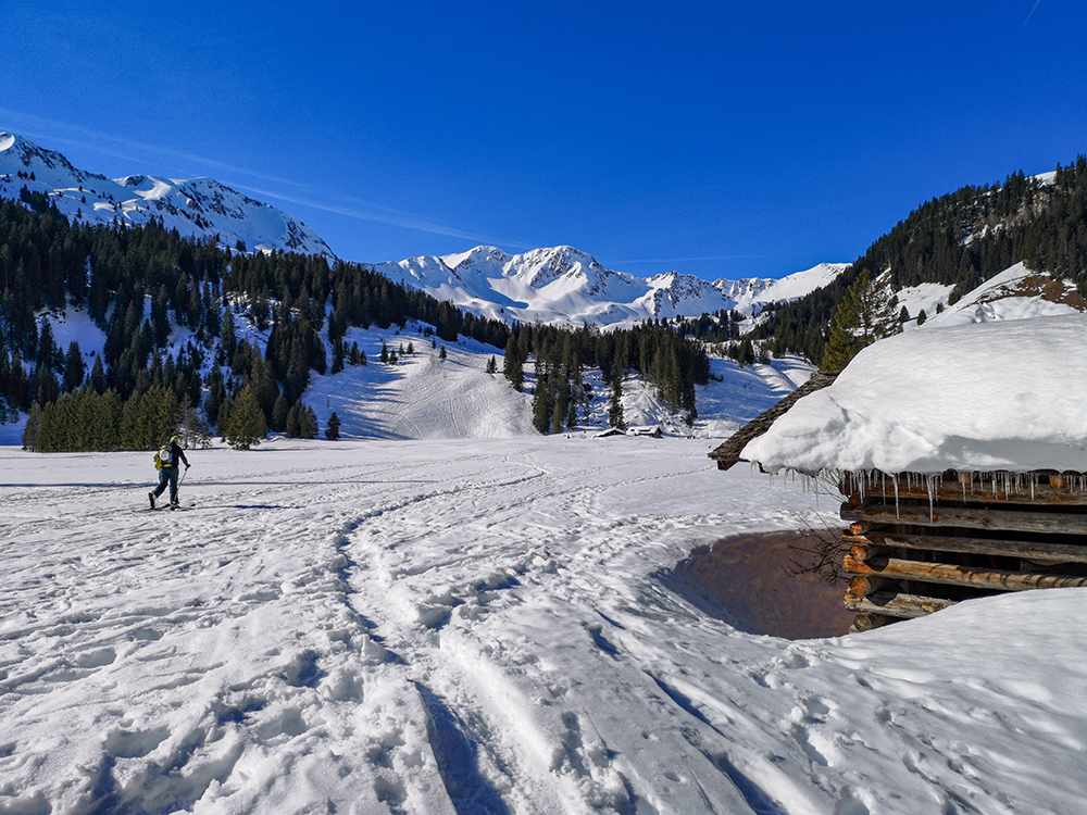 Frau Bergschön Schwarzwassertal Kleinwalsertal