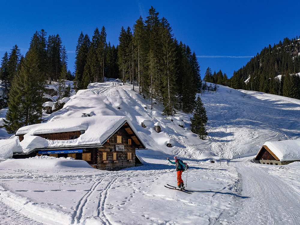 Frau Bergschön Schwarzwassertal Kleinwalsertal