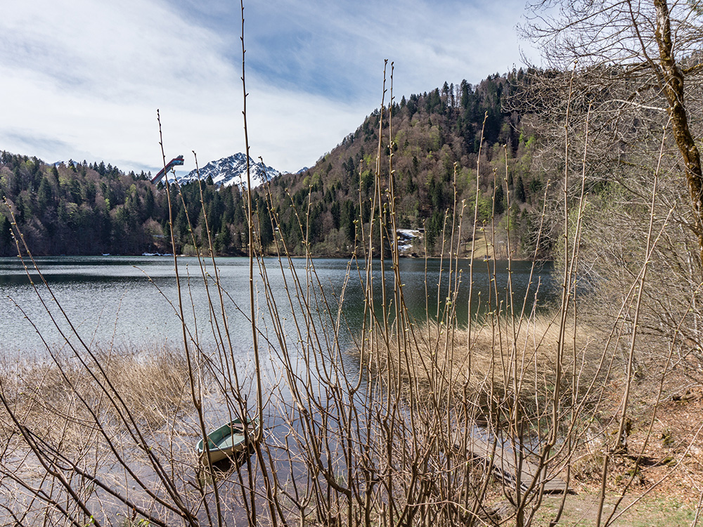 Frau Bergschön Freibergsee ins Stillachtal