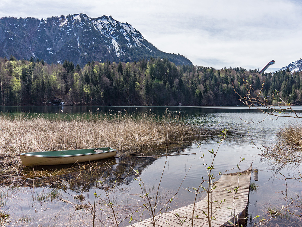 Frau Bergschön Freibergsee ins Stillachtal