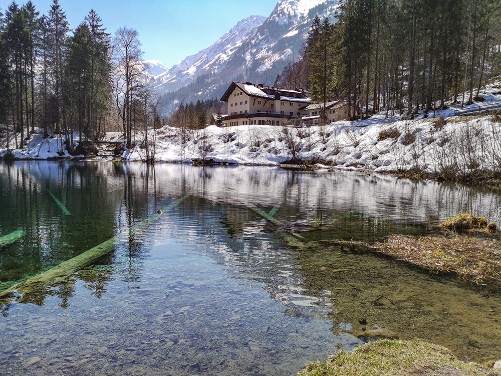 Frau Bergschön Trettachtal Oberstdorf