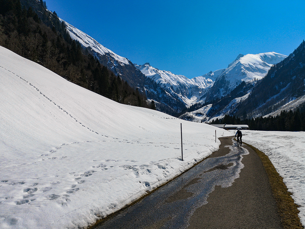 Frau Bergschön Trettachtal Oberstdorf