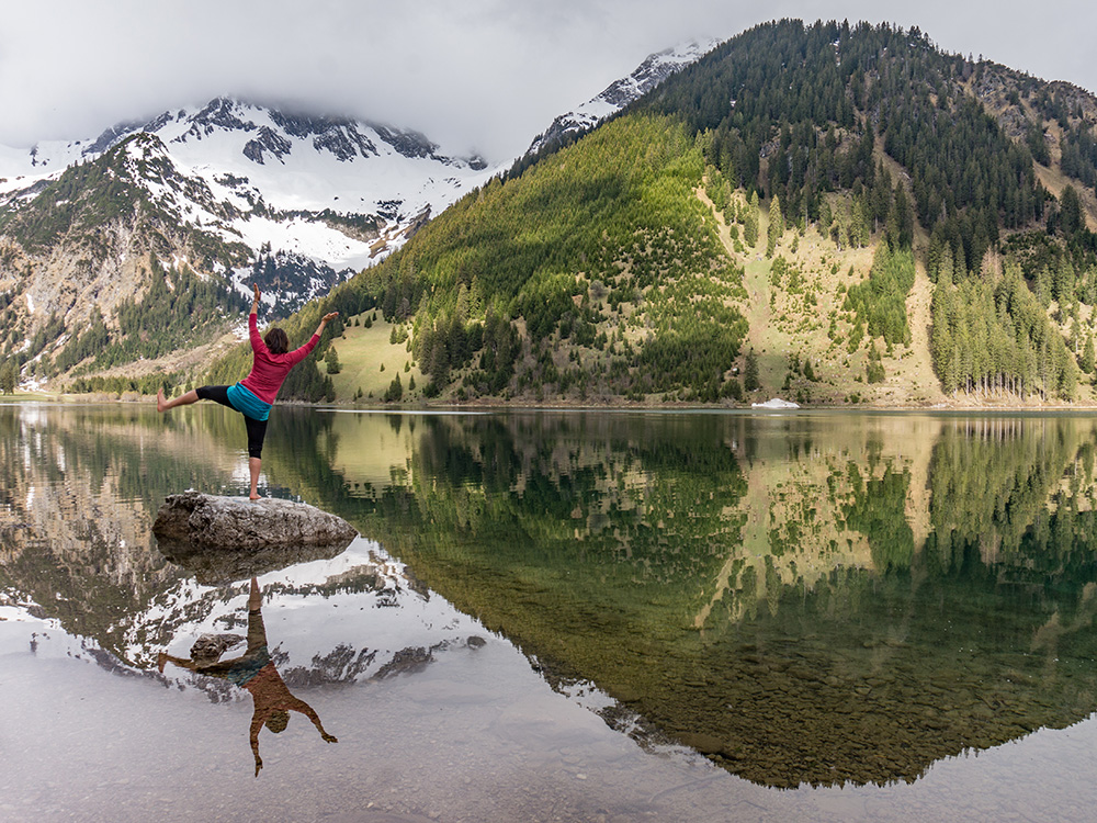 Frau Bergschön Vilsalpsee