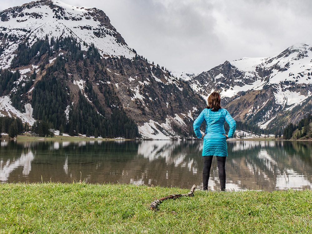 Frau Bergschön Vilsalpsee