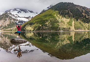 Frau Bergschön Vilsalpsee