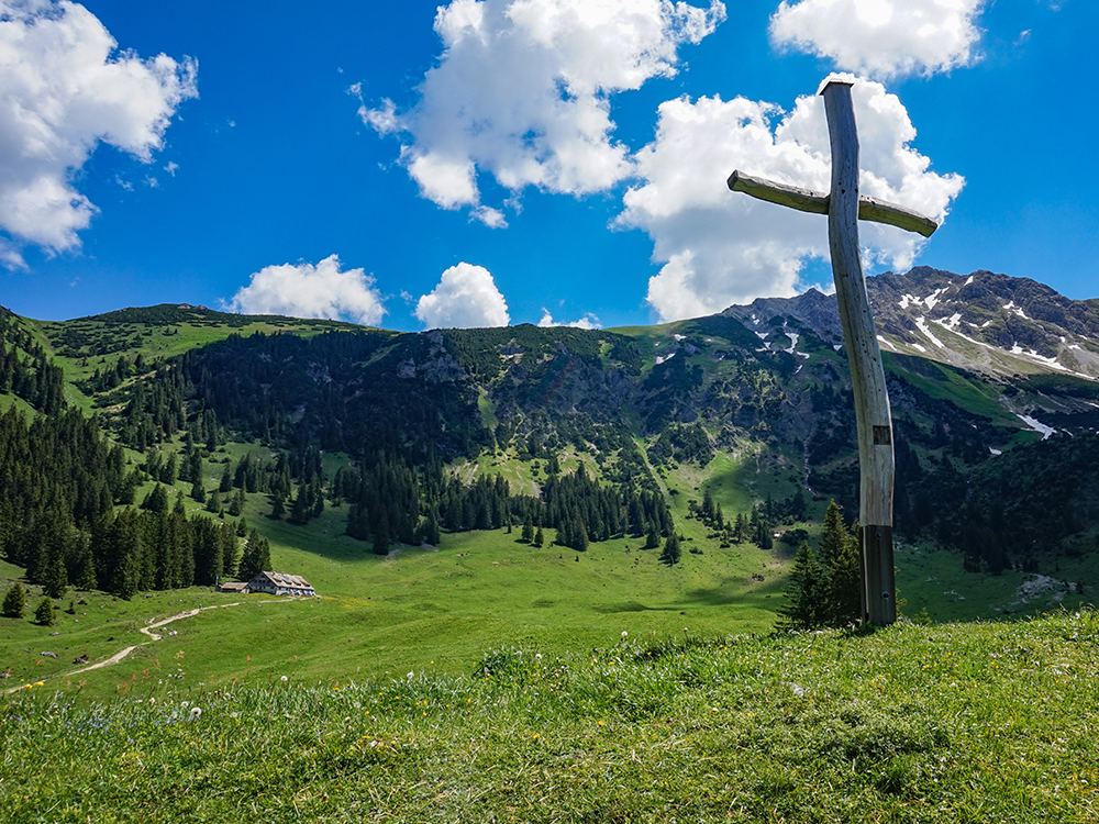 Frau Bergschön Willersalpe Oberallgäu