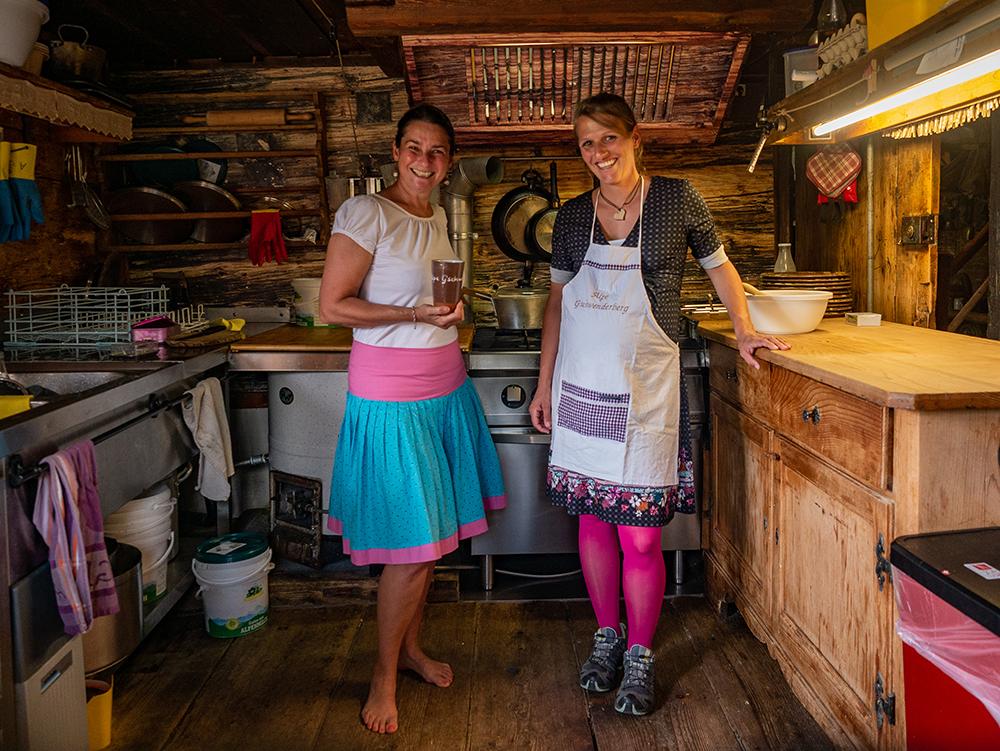 Frau Bergschoen Alpe Gschwenderberg