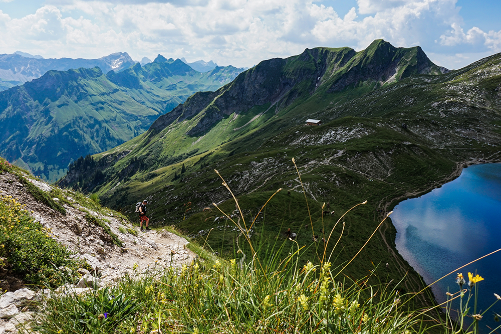 Frau Bergschoen Engeratsgundsee Hintersteinertal