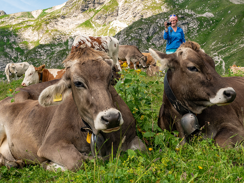 Frau Bergschoen Engeratsgundsee Hintersteinertal