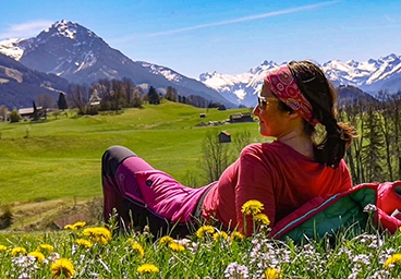 Bergschön TV Frau Bergschön Allgäu Oberallgäu Kleinwalsertal Tannheimer Tal