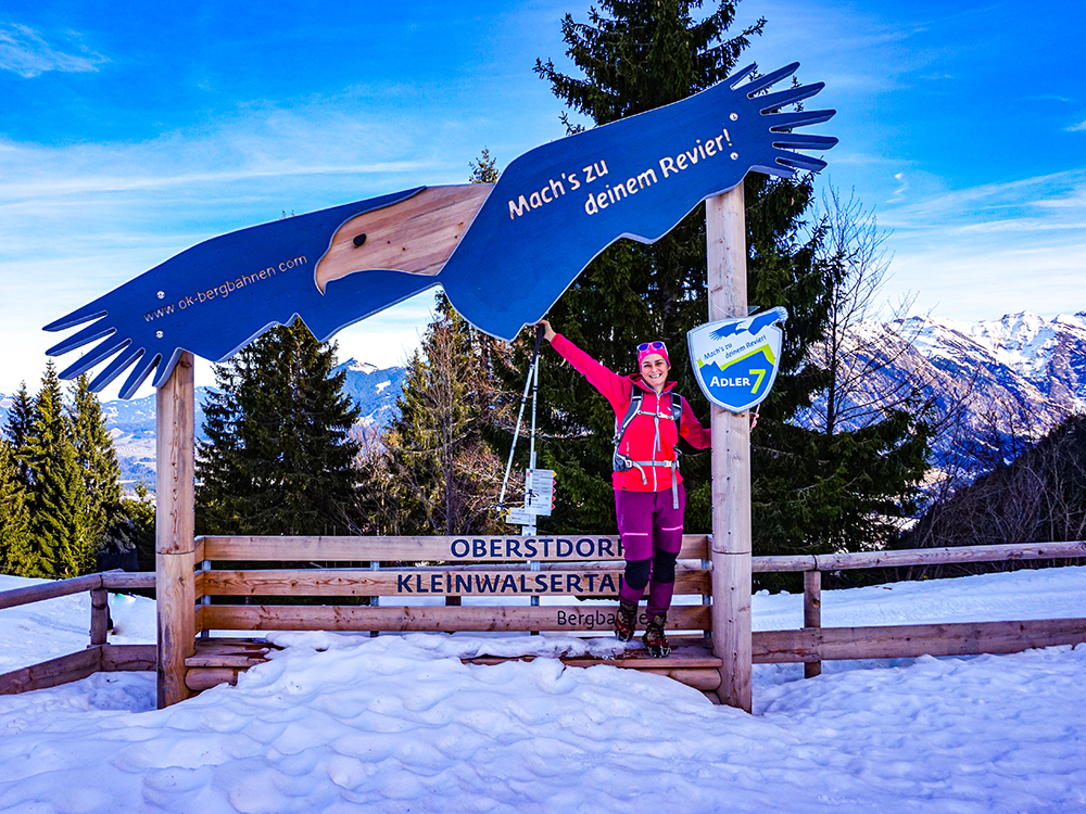 Frau Bergschön Söllereck zum Freibergsee