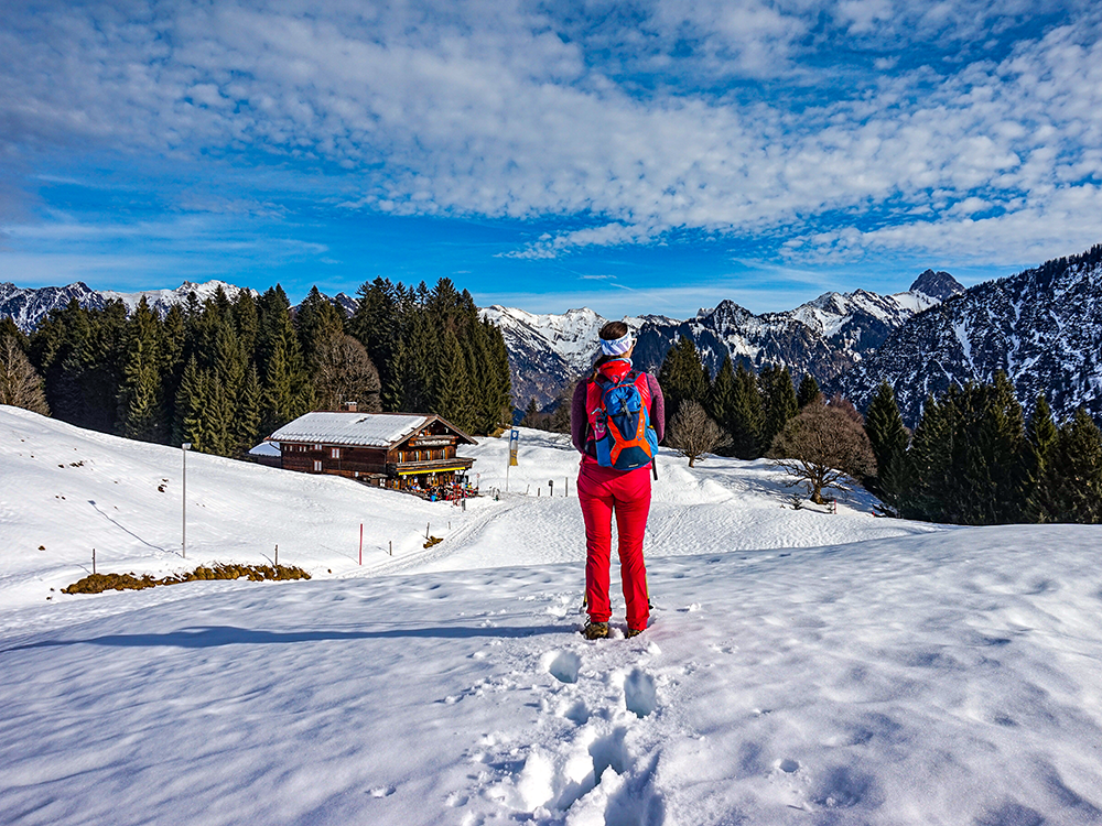 Frau Bergschön Söllereck zum Freibergsee