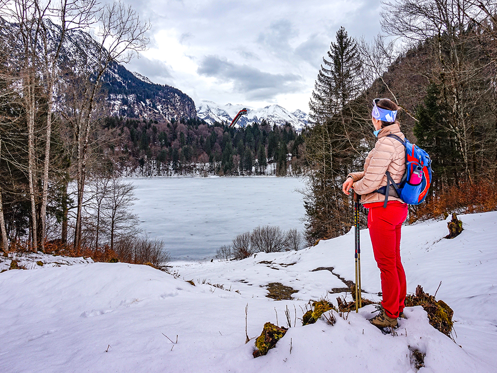 Frau Bergschön Söllereck zum Freibergsee