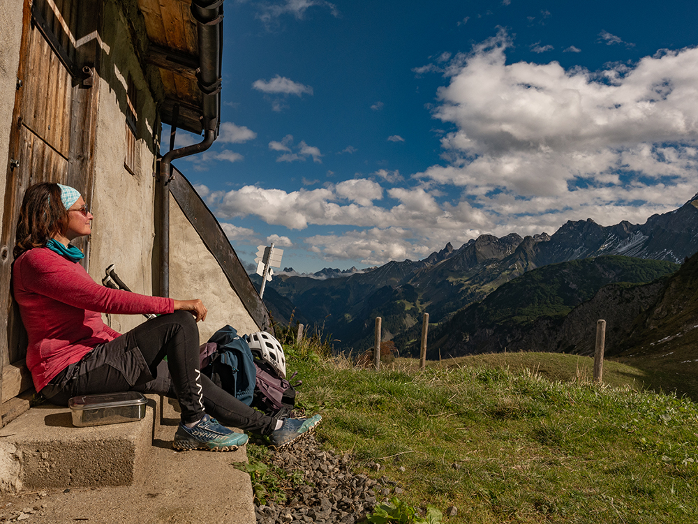 Frau Bergschoen Rappenalptal Bike and Hike